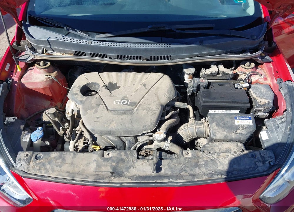 2017 HYUNDAI ACCENT VIN: KMHCT4AE1HU186086