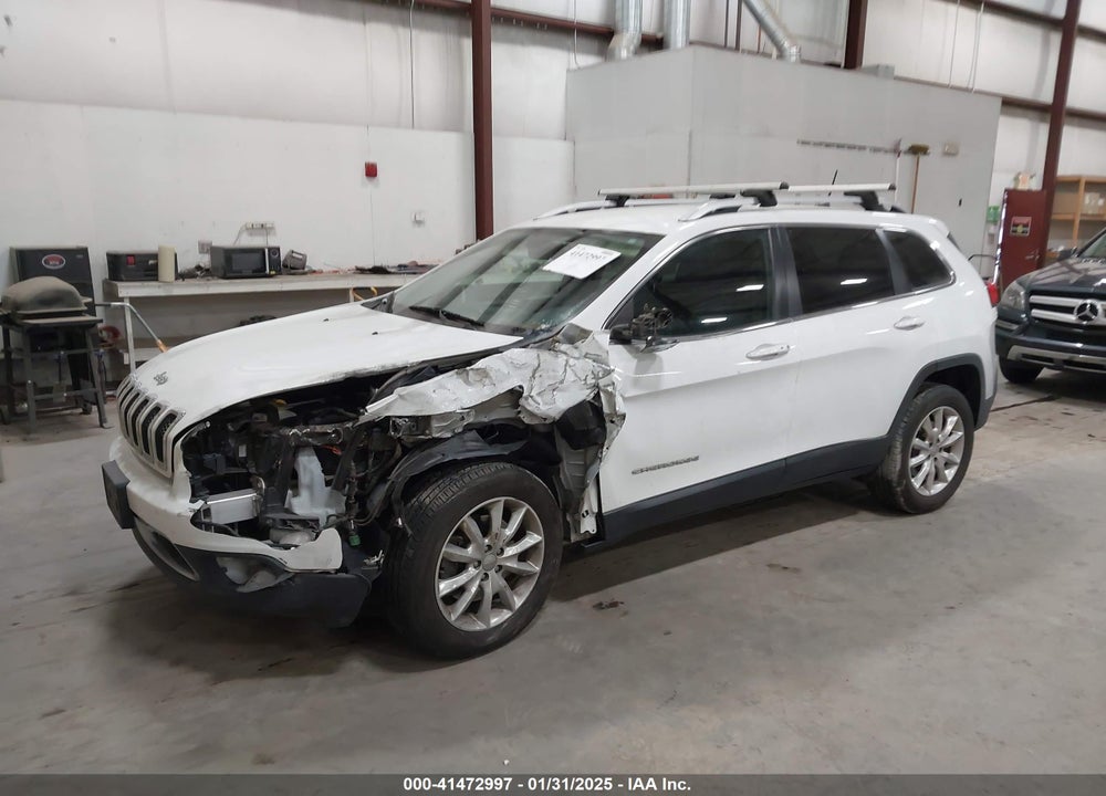 2016 JEEP CHEROKEE LIMITED VIN: 1C4PJMDB4GW175342