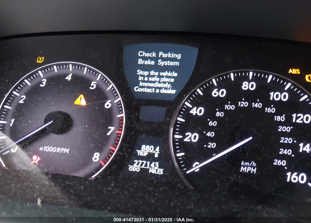 2008 LEXUS LS 460 VIN: JTHBL46F385061763