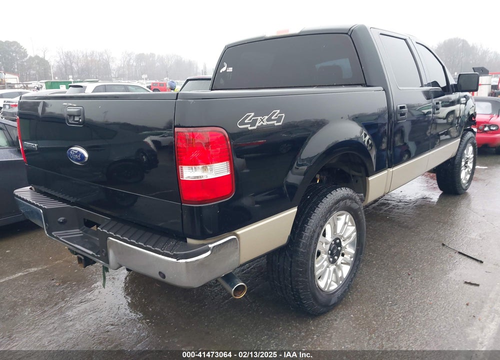 2008 FORD F-150 60TH ANNIVERSARY/FX4/KING RANCH/LARIAT/LIMITED/XLT VIN: 1FTPW145X8FB29929