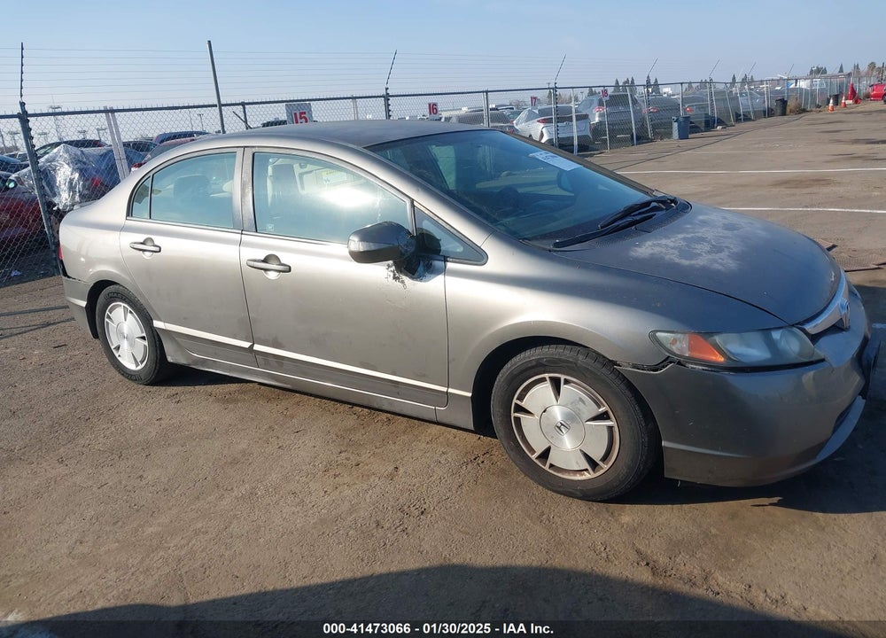 2008 HONDA CIVIC HYBRID VIN: JHMFA36238S019724