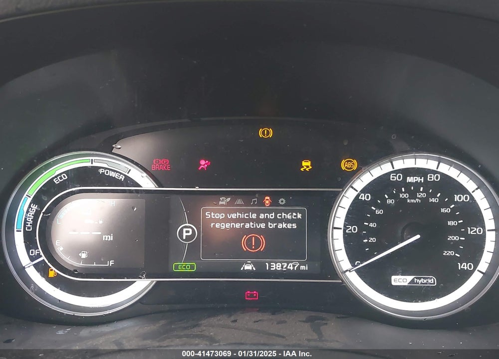 2017 KIA NIRO VIN: KNDCB3LC8H5101283