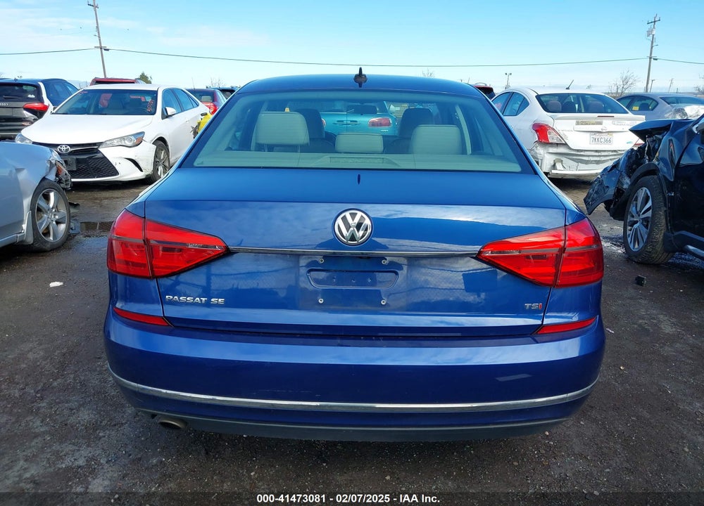 2016 VOLKSWAGEN PASSAT 1.8T SE VIN: 1VWBT7A3XGC016259