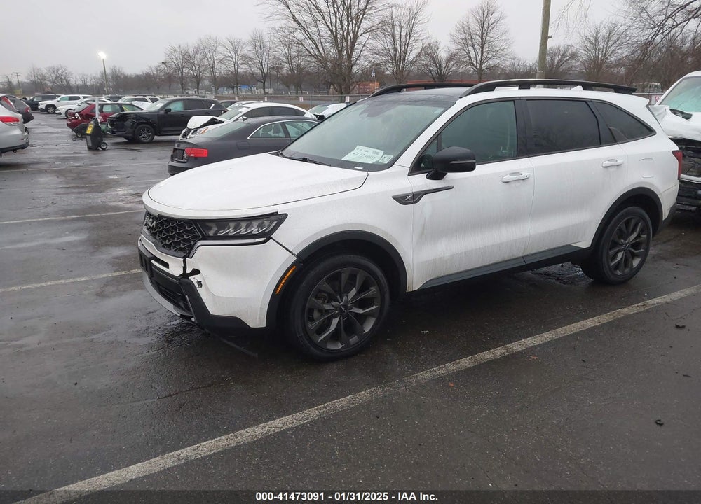 2022 KIA SORENTO X-LINE EX VIN: 5XYRHDLF8NG127992