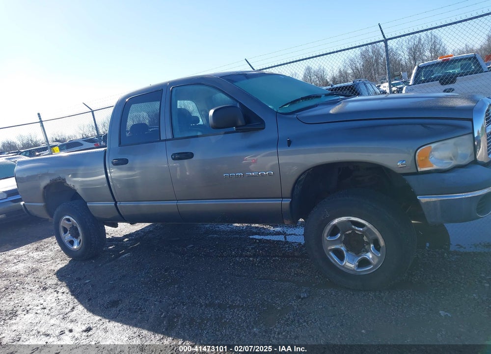 2005 DODGE RAM 2500 ST VIN: 3D7KS28C55G829006