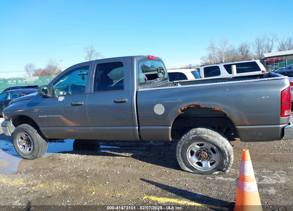 2005 DODGE RAM 2500 ST VIN: 3D7KS28C55G829006