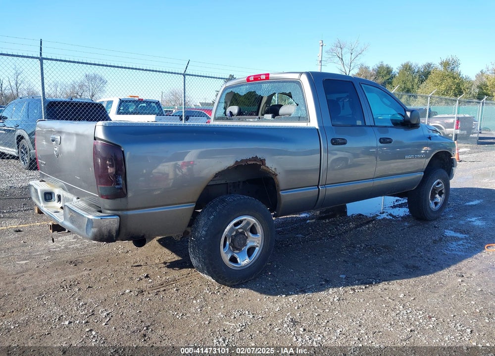 2005 DODGE RAM 2500 ST VIN: 3D7KS28C55G829006