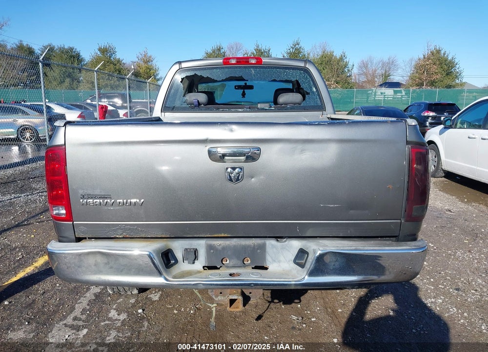 2005 DODGE RAM 2500 ST VIN: 3D7KS28C55G829006