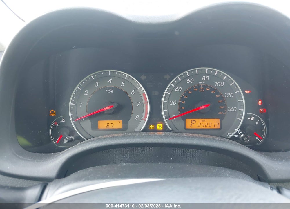 2010 TOYOTA COROLLA S VIN: 1NXBU4EE9AZ275316