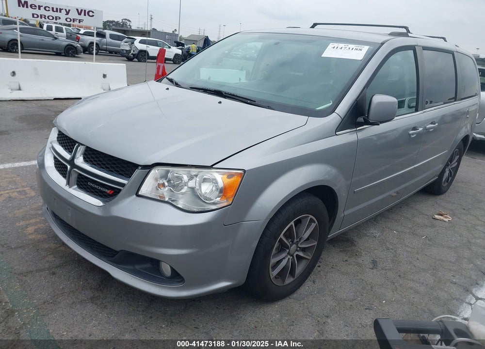 2017 DODGE GRAND CARAVAN SXT VIN: 2C4RDGCG7HR573735