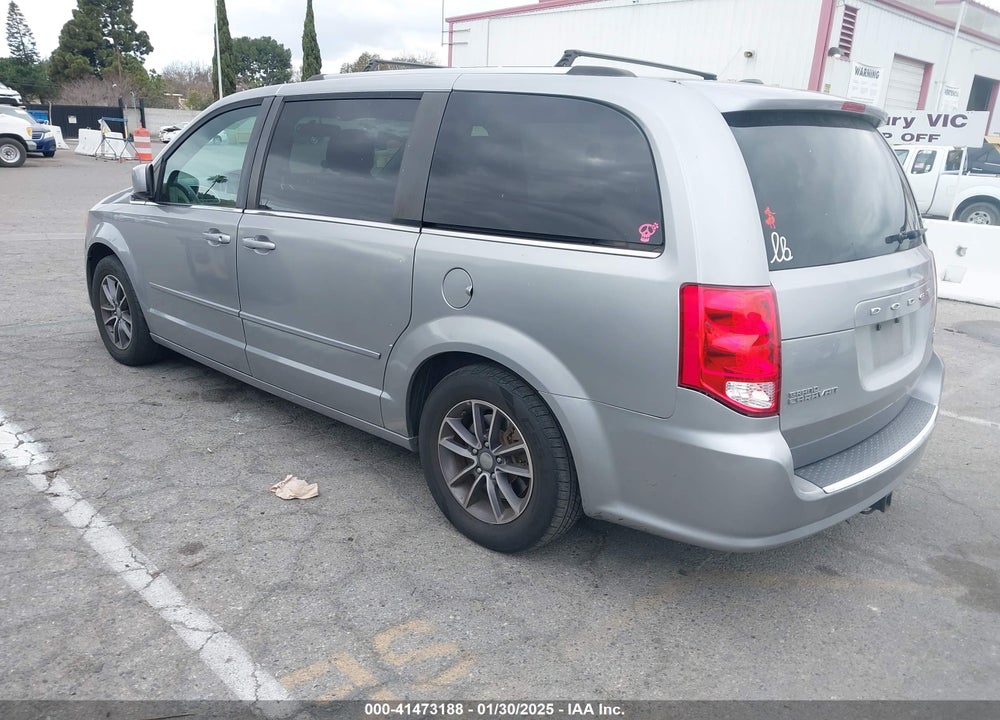 2017 DODGE GRAND CARAVAN SXT VIN: 2C4RDGCG7HR573735