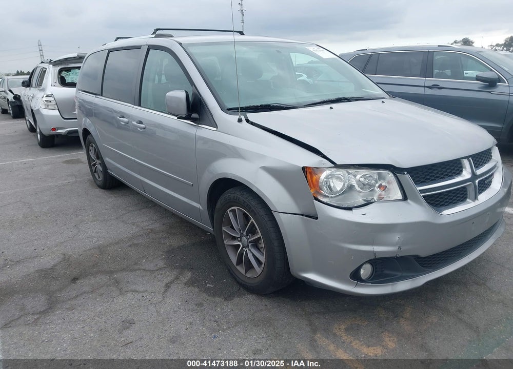 2017 DODGE GRAND CARAVAN SXT VIN: 2C4RDGCG7HR573735