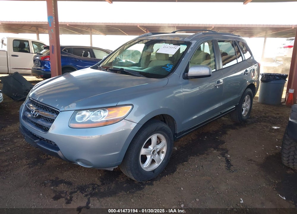 2007 HYUNDAI SANTA FE GLS VIN: 5NMSG13D37H057263