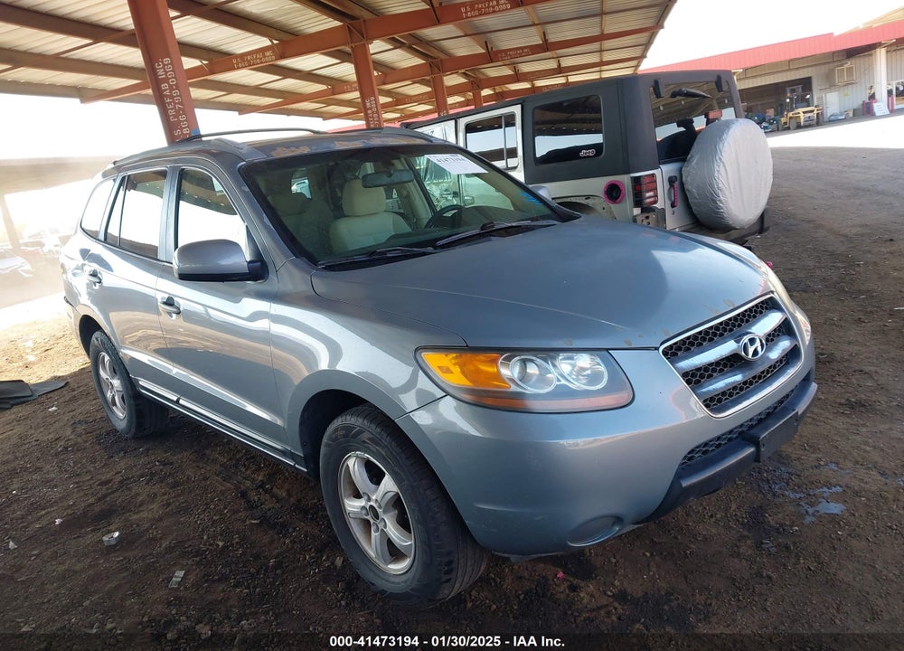 2007 HYUNDAI SANTA FE GLS VIN: 5NMSG13D37H057263
