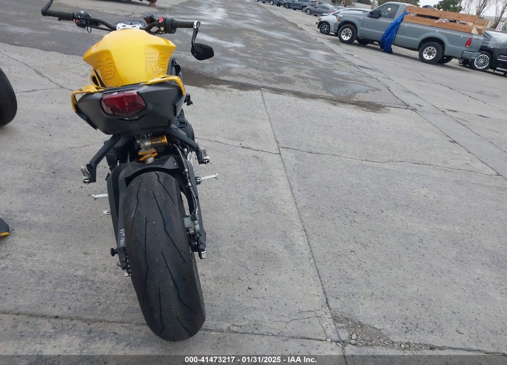 2024 TRIUMPH MOTORCYCLE STREET TRIPLE 765 RS VIN: SMTA614K5RTBU1909