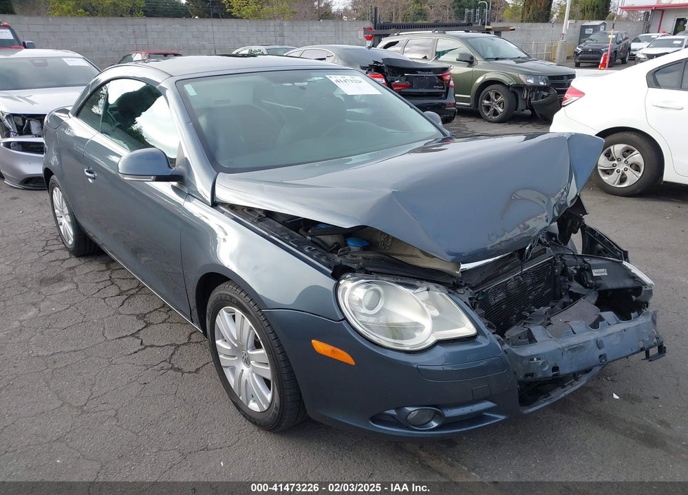 2008 VOLKSWAGEN EOS KOMFORT/TURBO VIN: WVWBA71F28V015647
