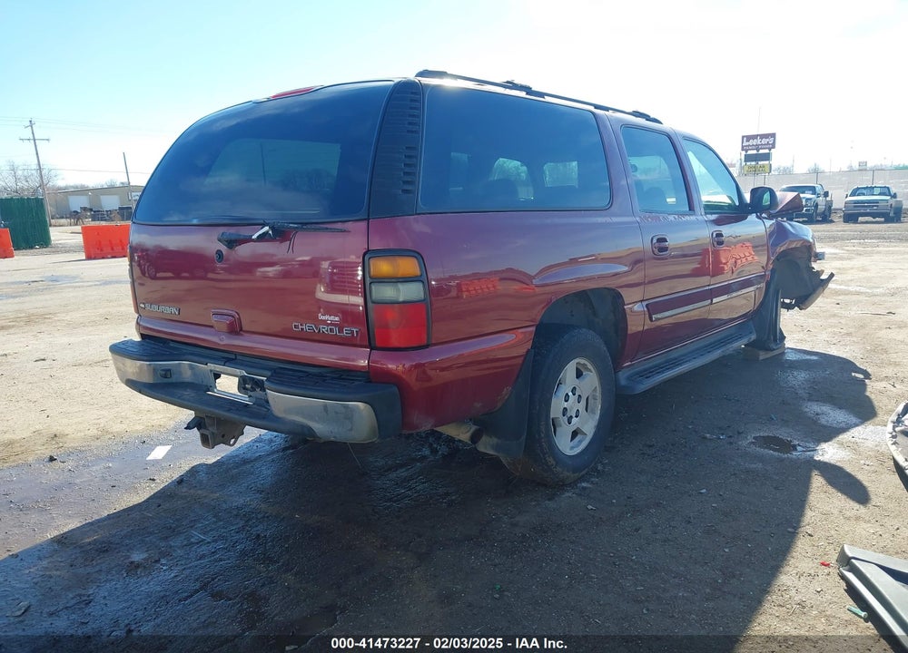 2005 CHEVROLET SUBURBAN 1500 LT VIN: 1GNEC16Z45J174848