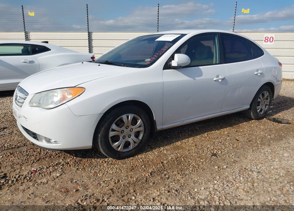 2010 HYUNDAI ELANTRA VIN: KMHDU4ADXAU940617