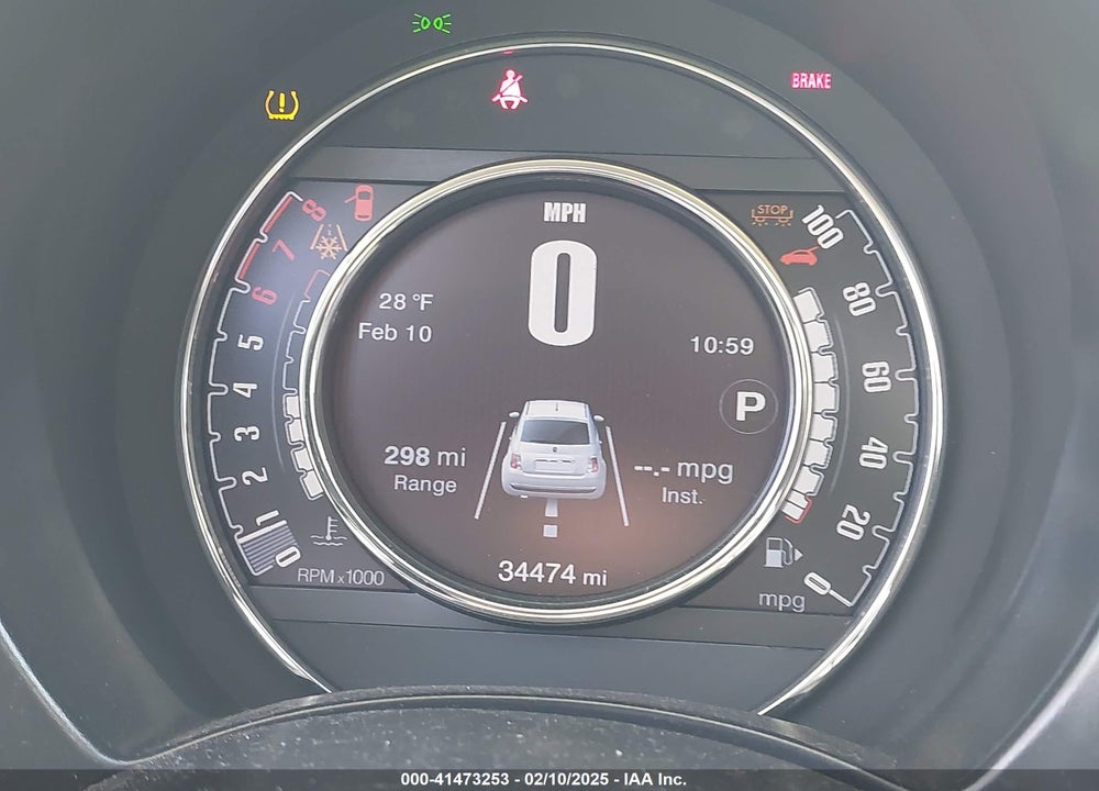 2017 FIAT 500 VIN: 3C3CFFKR8HT514157