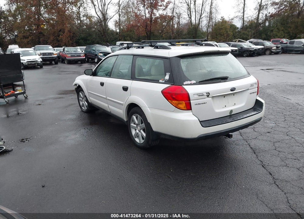 2007 SUBARU OUTBACK VIN: 4S4BP61C077339046