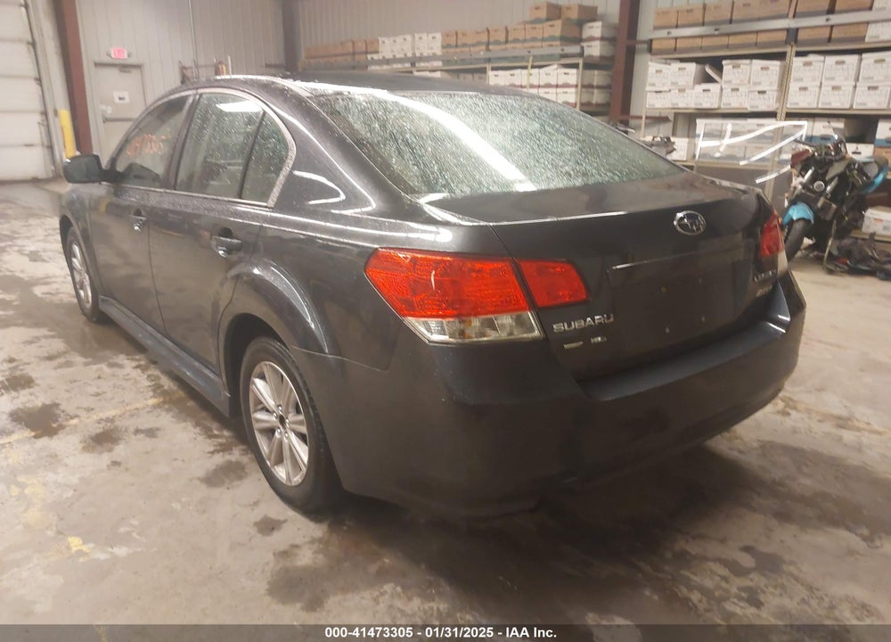 2012 SUBARU LEGACY 2.5I VIN: 4S3BMBA68C3040261