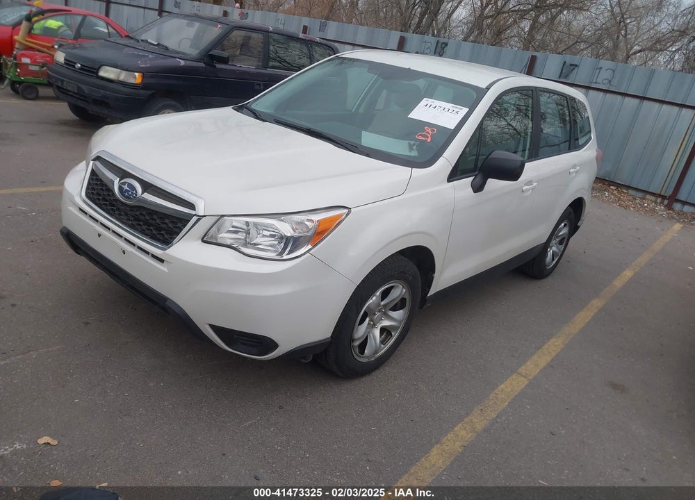2014 SUBARU FORESTER VIN: JF2SJAAC6EH447950
