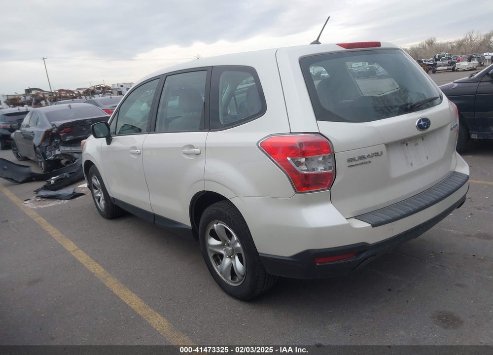 2014 SUBARU FORESTER VIN: JF2SJAAC6EH447950
