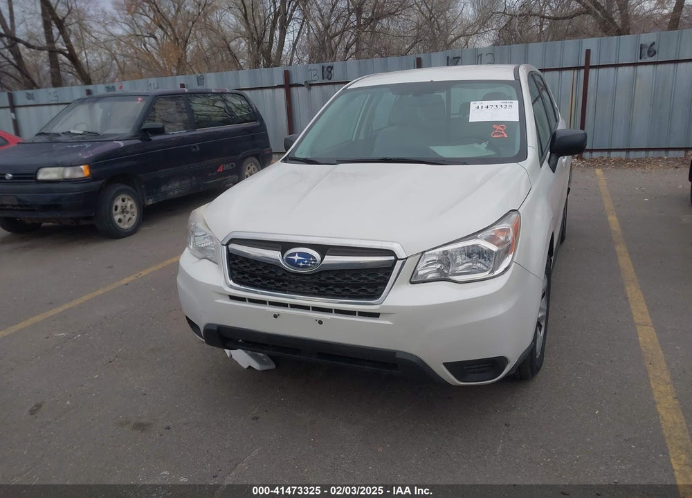 2014 SUBARU FORESTER VIN: JF2SJAAC6EH447950