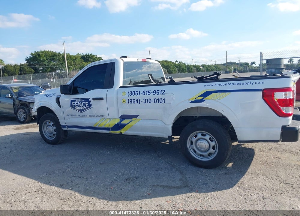 2023 FORD F-150 VIN: 1FTMF1CP7PKG21586