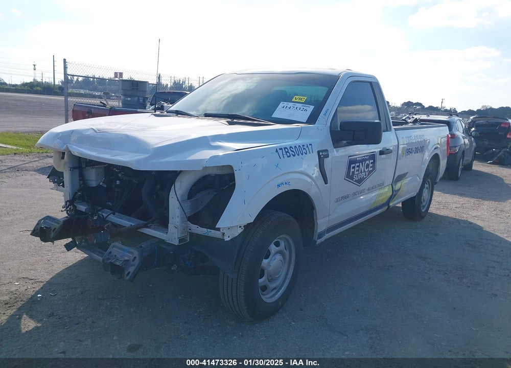 2023 FORD F-150 VIN: 1FTMF1CP7PKG21586