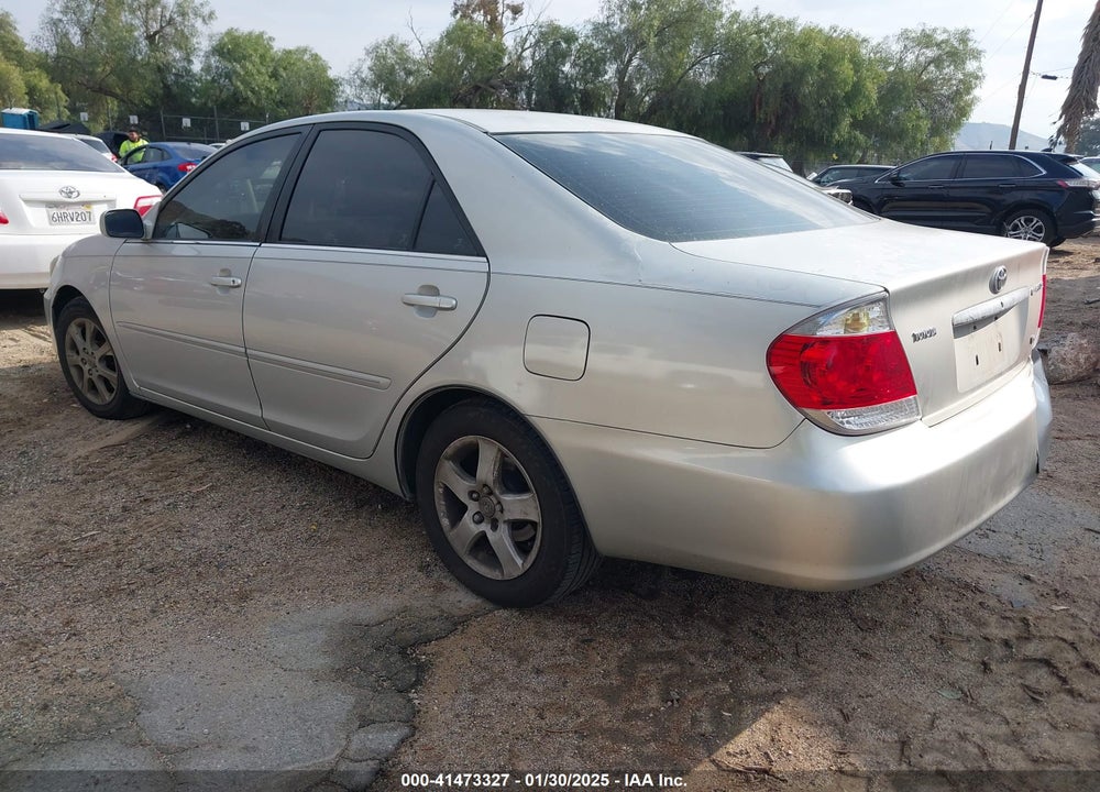 2005 TOYOTA CAMRY XLE V6 VIN: 4T1BF30KX5U605908