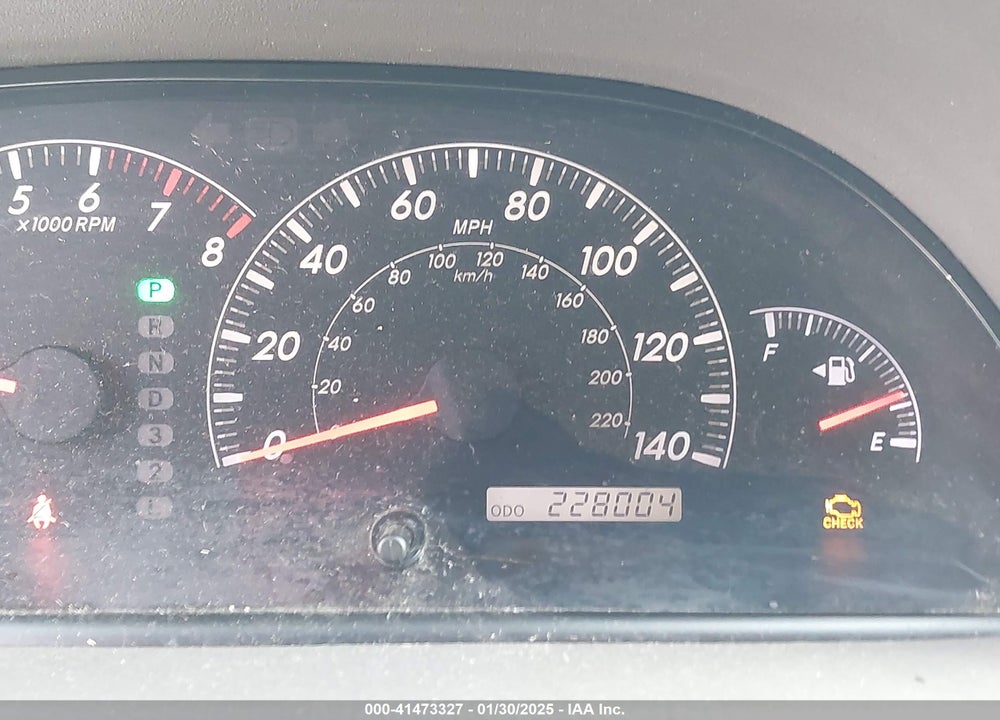 2005 TOYOTA CAMRY XLE V6 VIN: 4T1BF30KX5U605908