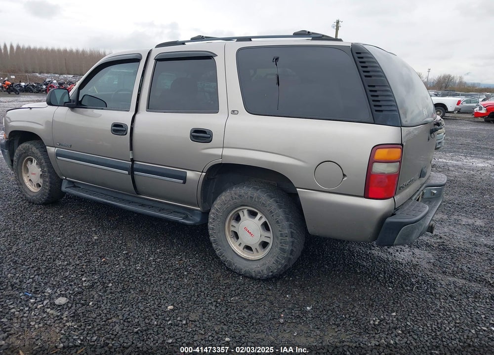 2001 CHEVROLET TAHOE VIN: 1GNEK13T11R109826