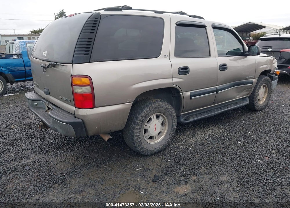 2001 CHEVROLET TAHOE VIN: 1GNEK13T11R109826