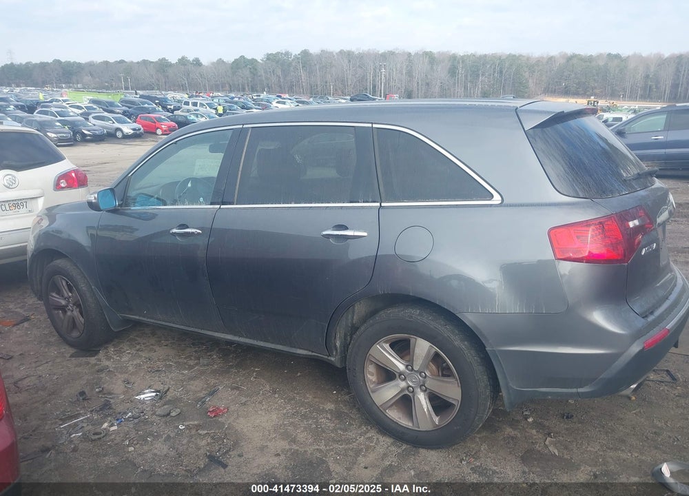 2011 ACURA MDX VIN: 2HNYD2H42BH523720