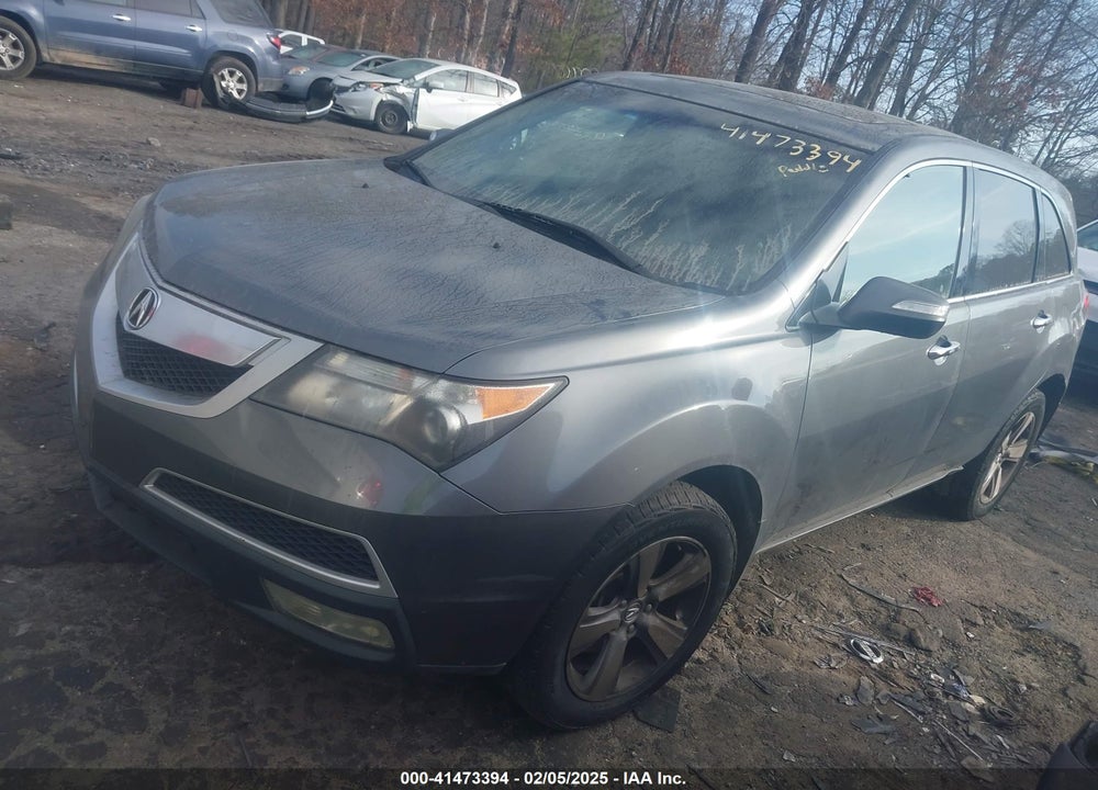 2011 ACURA MDX VIN: 2HNYD2H42BH523720