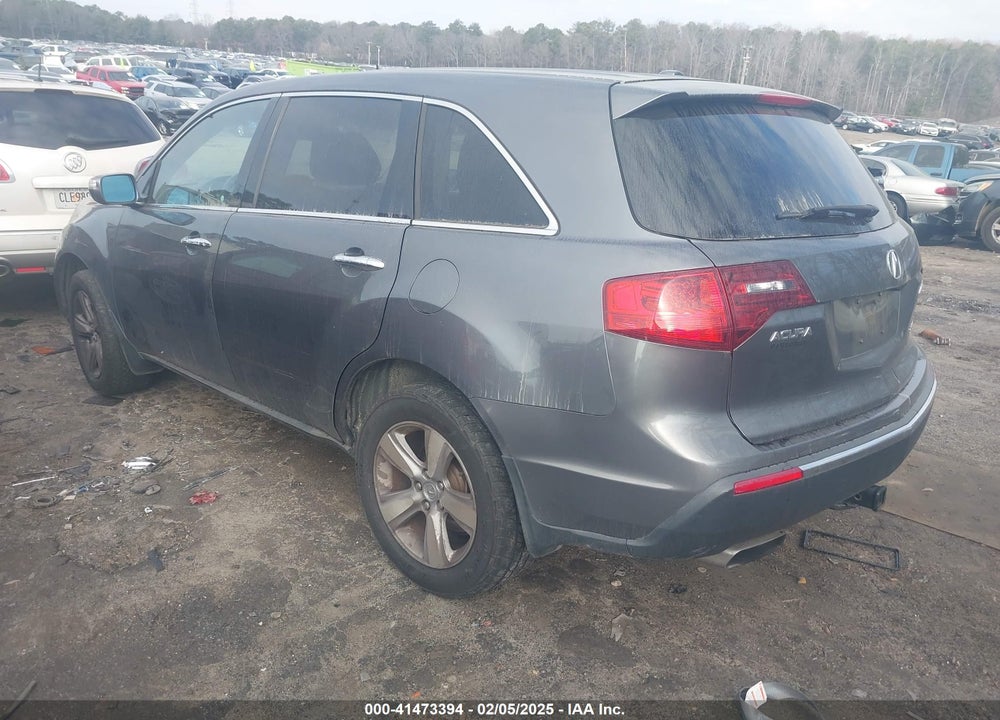 2011 ACURA MDX VIN: 2HNYD2H42BH523720