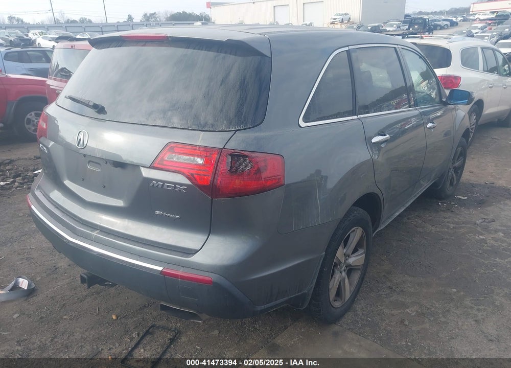 2011 ACURA MDX VIN: 2HNYD2H42BH523720