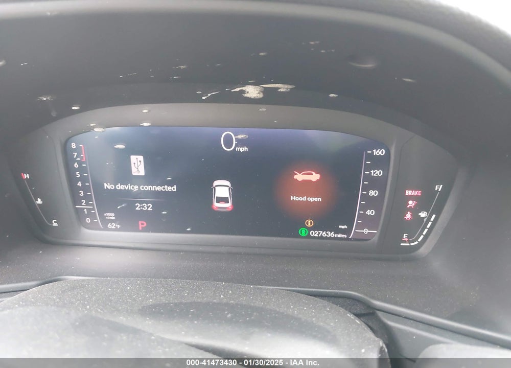 2024 HONDA ACCORD EX VIN: 1HGCY1F37RA006545