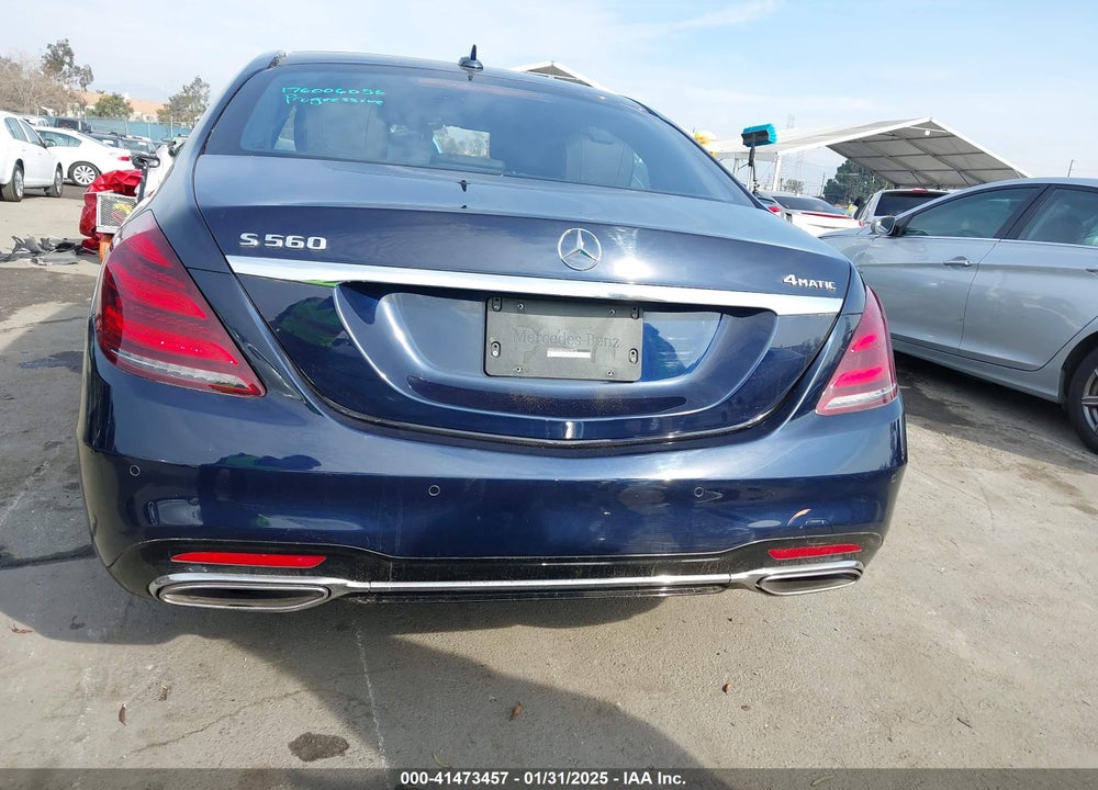 2019 MERCEDES-BENZ S 560 4MATIC VIN: WDDUG8GB2KA429212