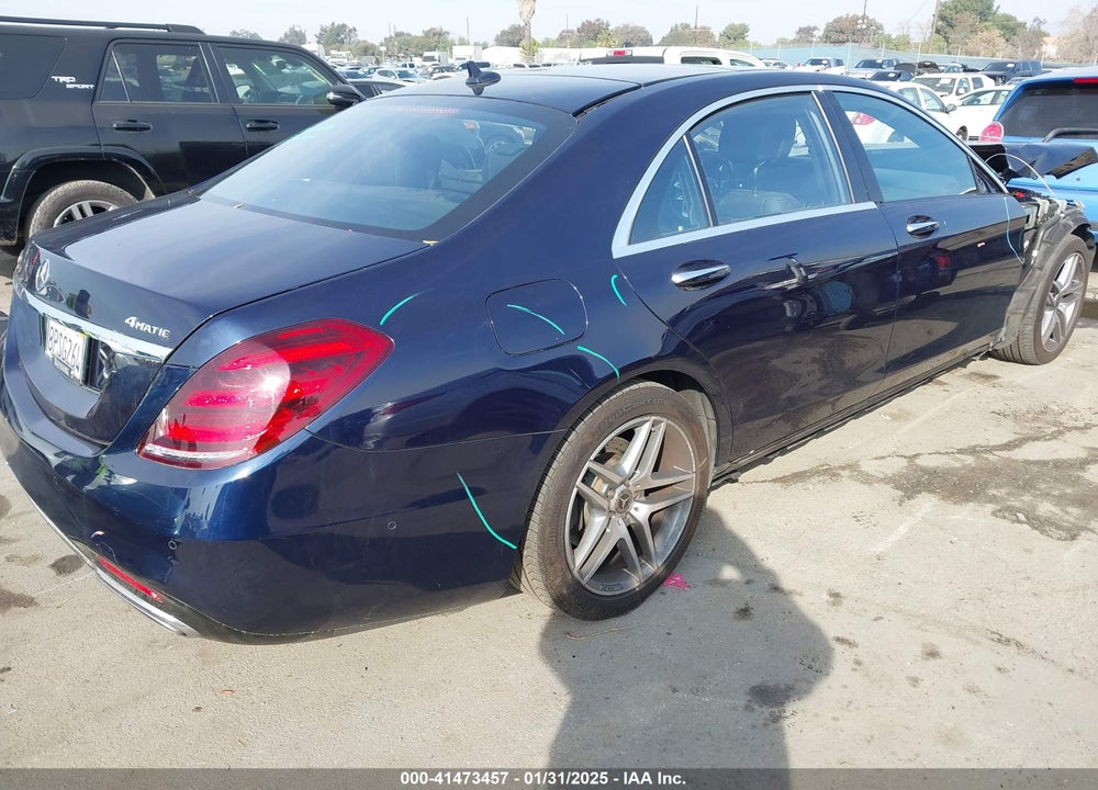 2019 MERCEDES-BENZ S 560 4MATIC VIN: WDDUG8GB2KA429212
