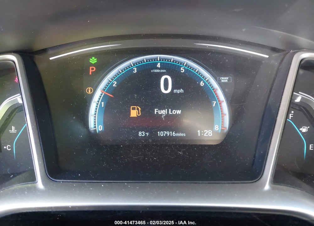 2016 HONDA CIVIC VIN: 19XFC1F3XGE006222