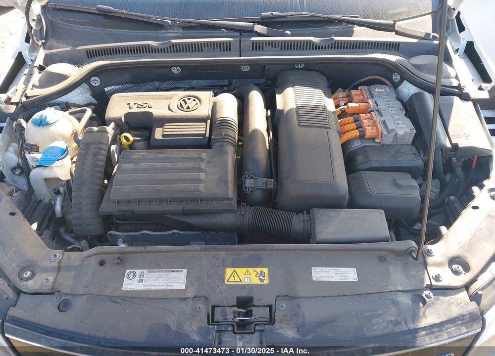 2013 VOLKSWAGEN JETTA HYBRID VIN: 3VW637AJXDM282598
