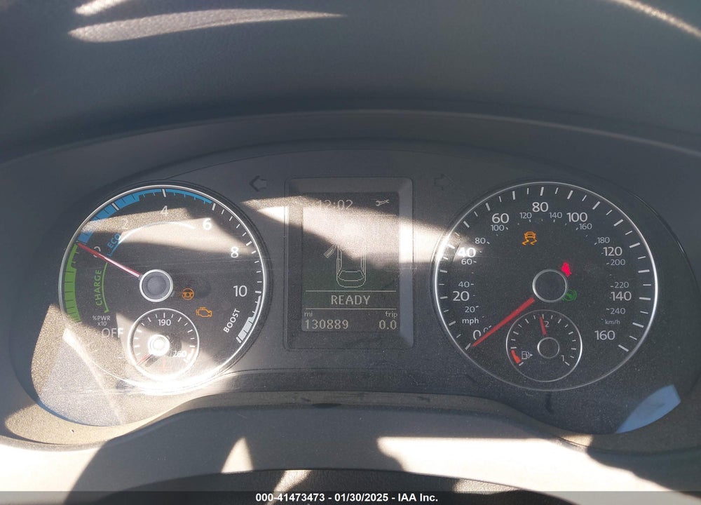 2013 VOLKSWAGEN JETTA HYBRID VIN: 3VW637AJXDM282598