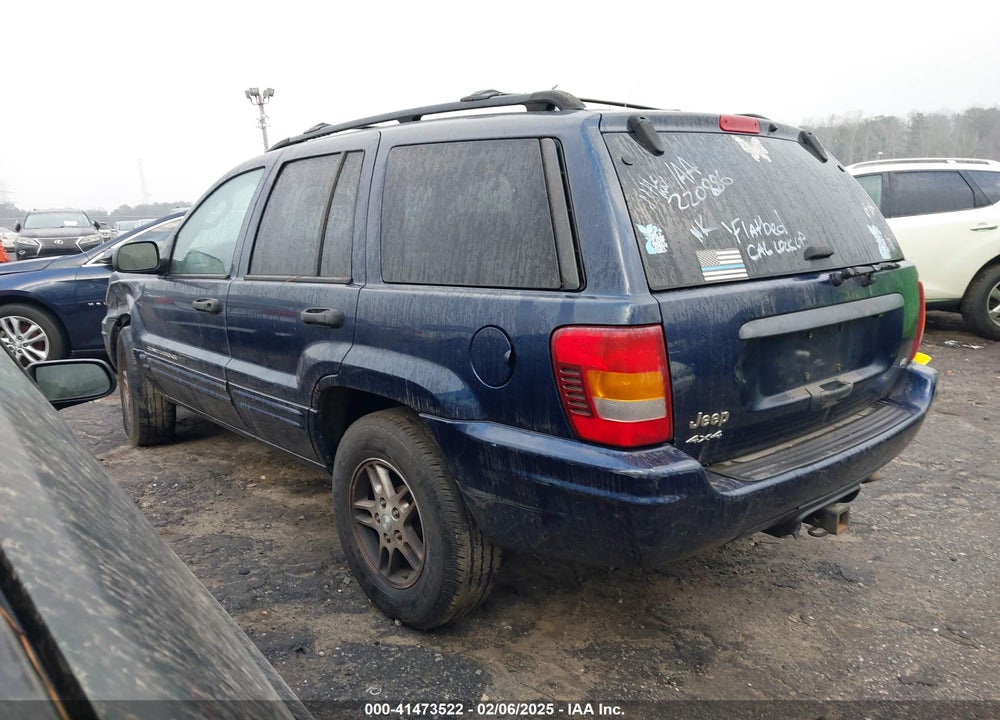 2004 JEEP GRAND CHEROKEE LAREDO VIN: 1J4GW48N04C220886