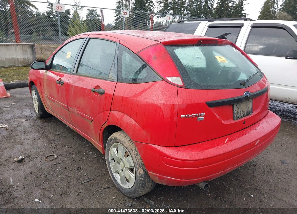 2007 FORD FOCUS VIN: 1FAFP37N87W280594