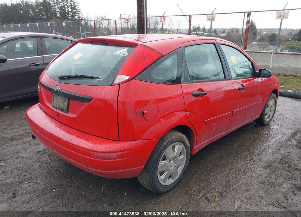 2007 FORD FOCUS VIN: 1FAFP37N87W280594