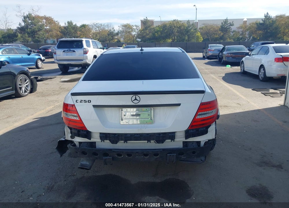 2013 MERCEDES-BENZ C 250 VIN: WDDGF4HB7DR243323