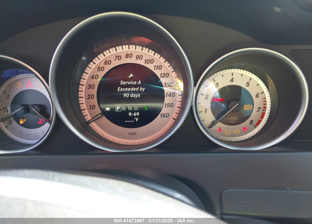 2013 MERCEDES-BENZ C 250 VIN: WDDGF4HB7DR243323