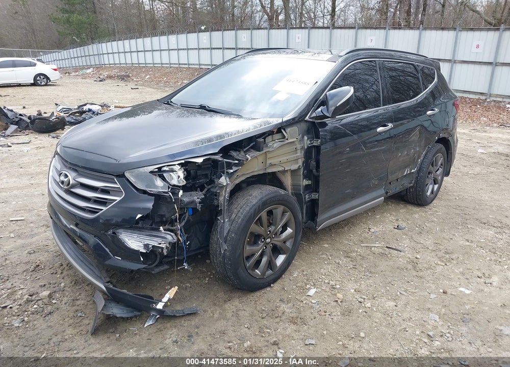 2018 HYUNDAI SANTA FE SPORT VIN: 5NMZWDLA4JH054310